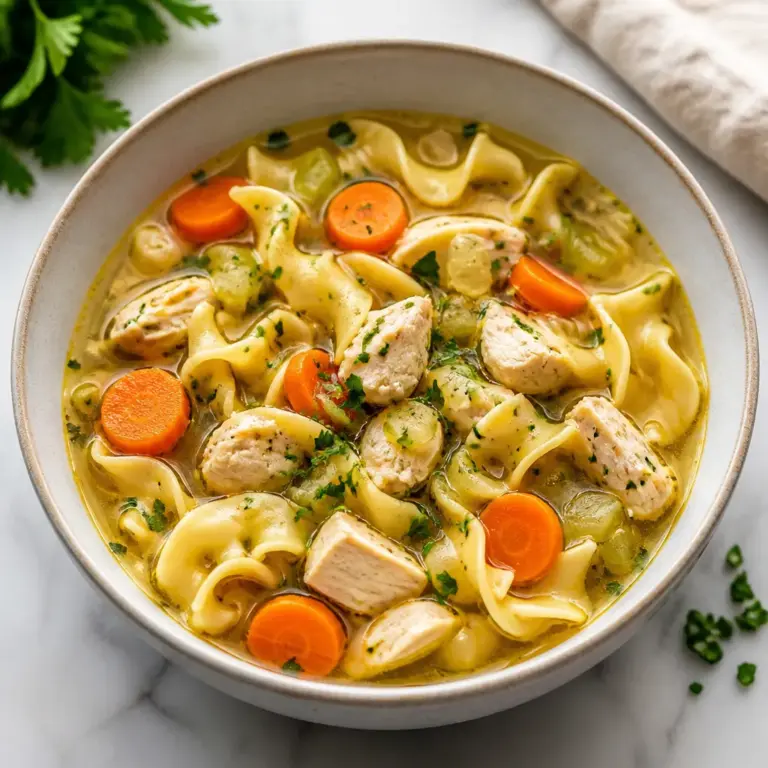 Instant Pot Chicken Noodle Soup